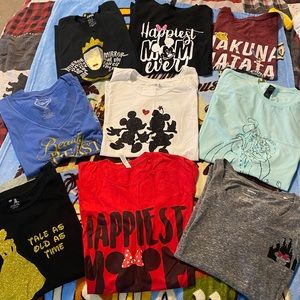 Women’s Disney shirt bundle